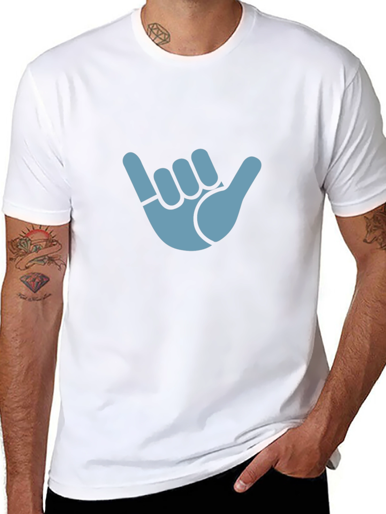 Hang Loose Graphic T-Shirt - Casual Comfort