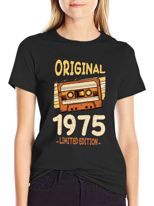 Original 1975 Limited Edition Cassette Tape T-Shirt