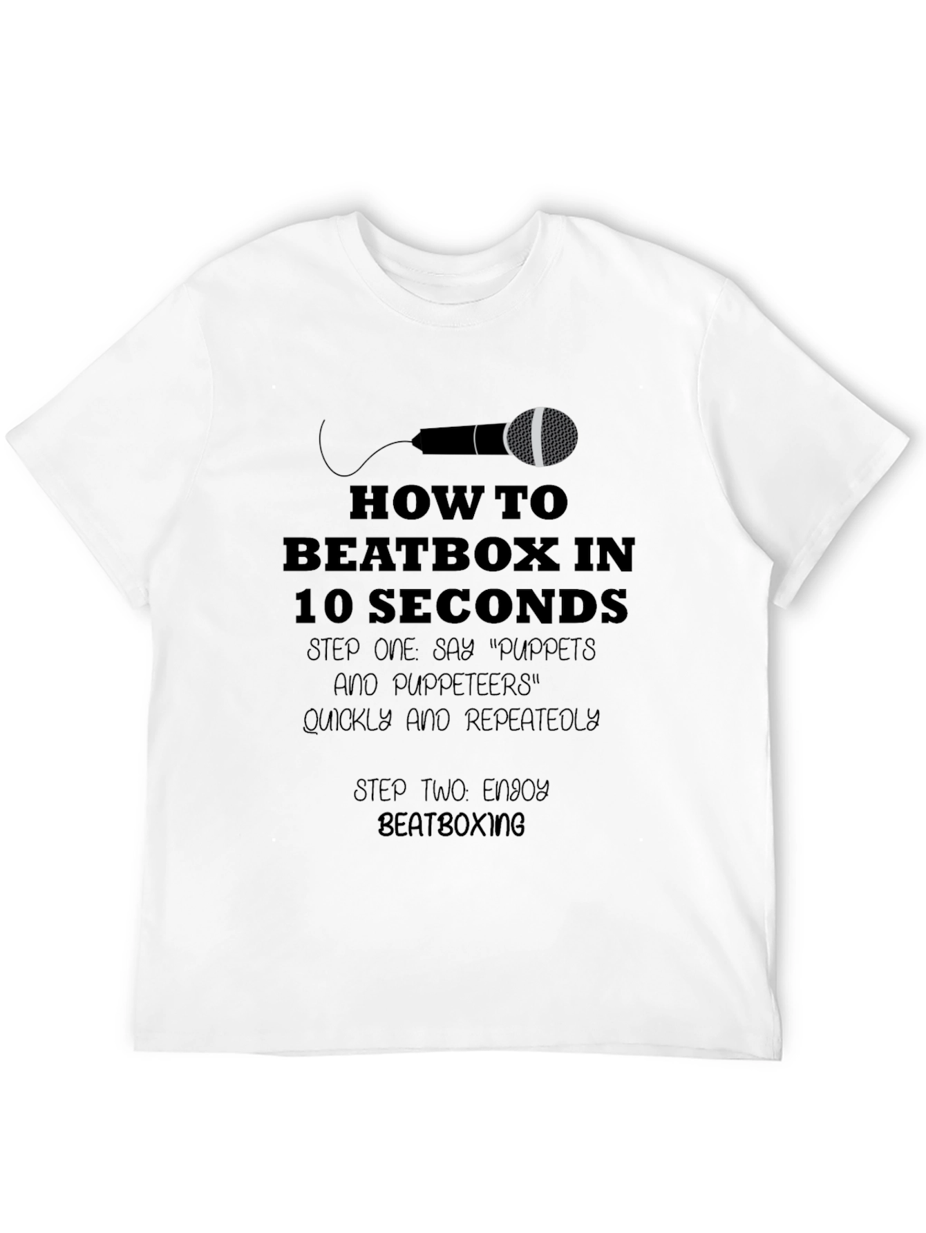 Beatbox in 10 Seconds Graphic T-Shirt