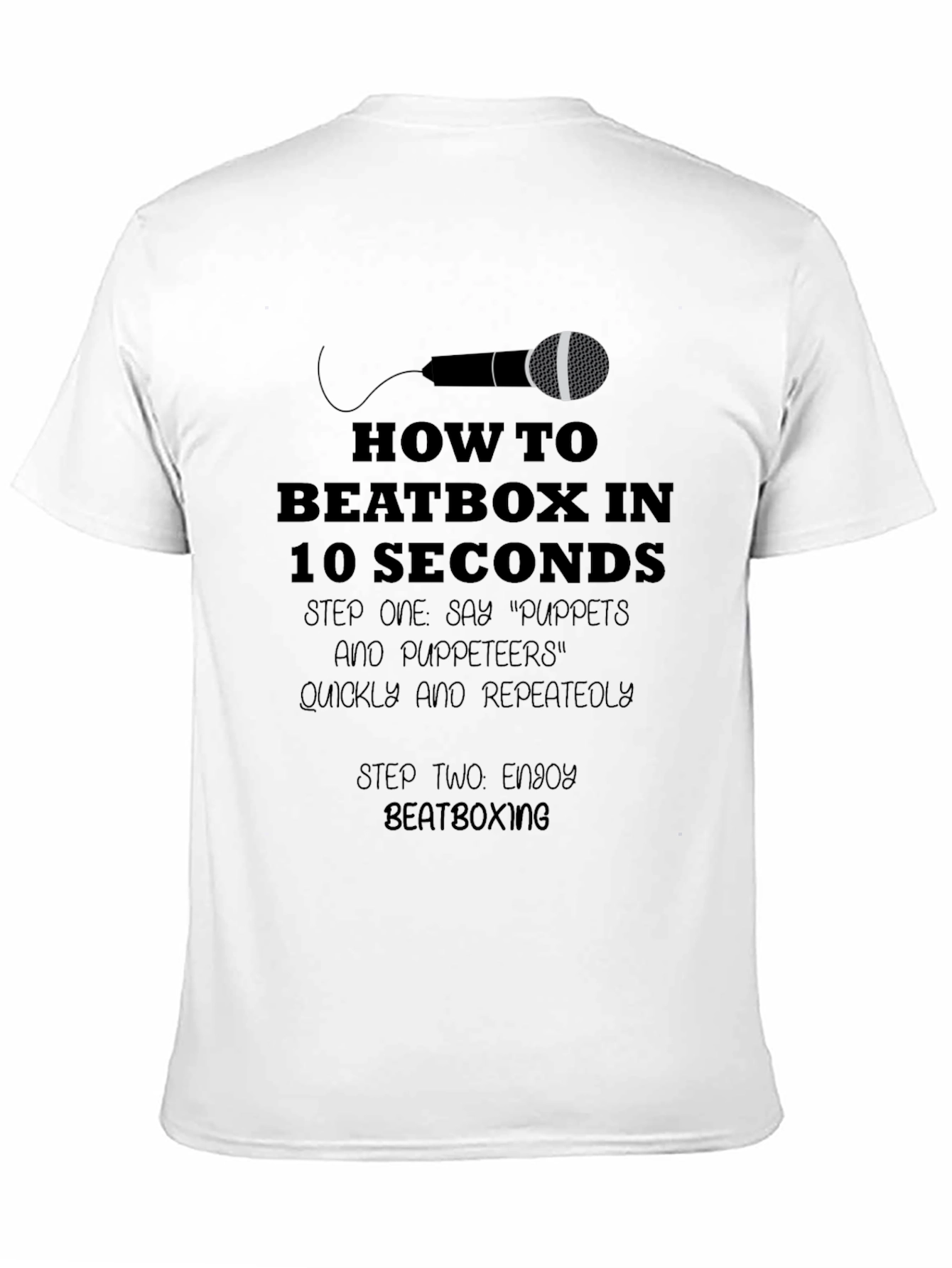 Beatbox in 10 Seconds Graphic T-Shirt
