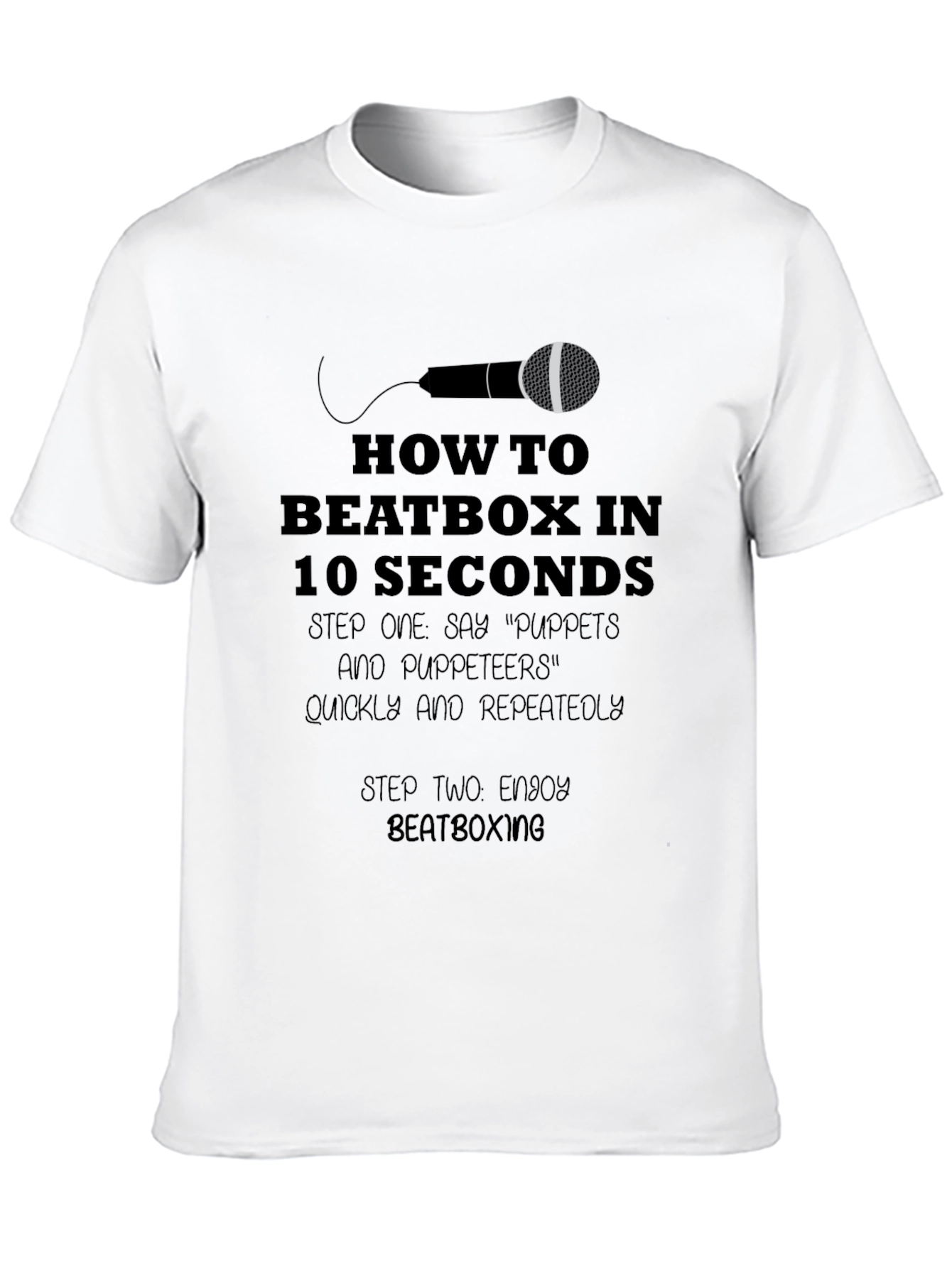 Beatbox in 10 Seconds Graphic T-Shirt