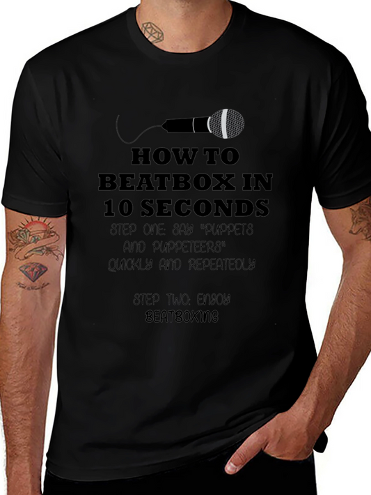 Beatbox in 10 Seconds Graphic T-Shirt