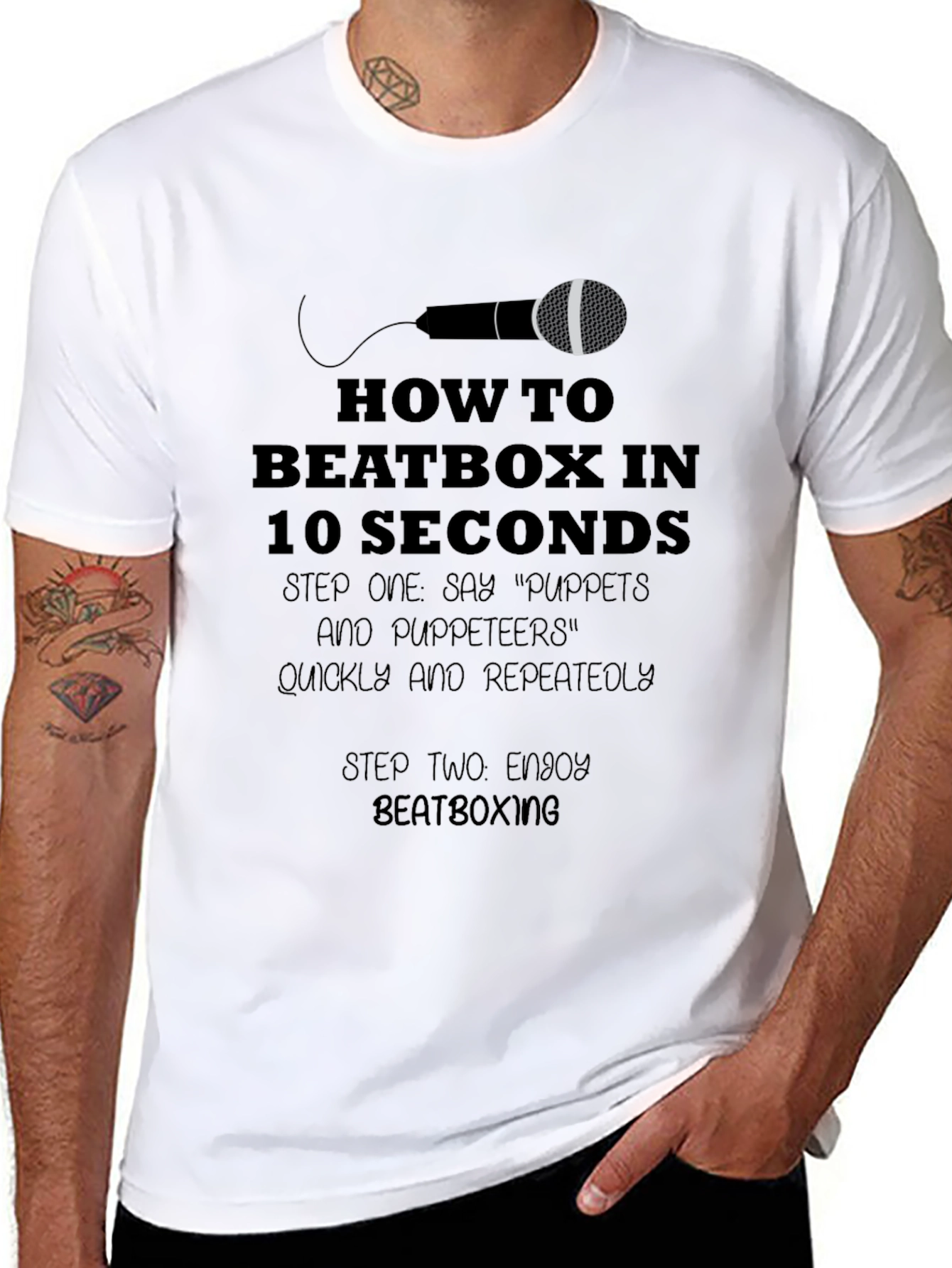 Beatbox in 10 Seconds Graphic T-Shirt