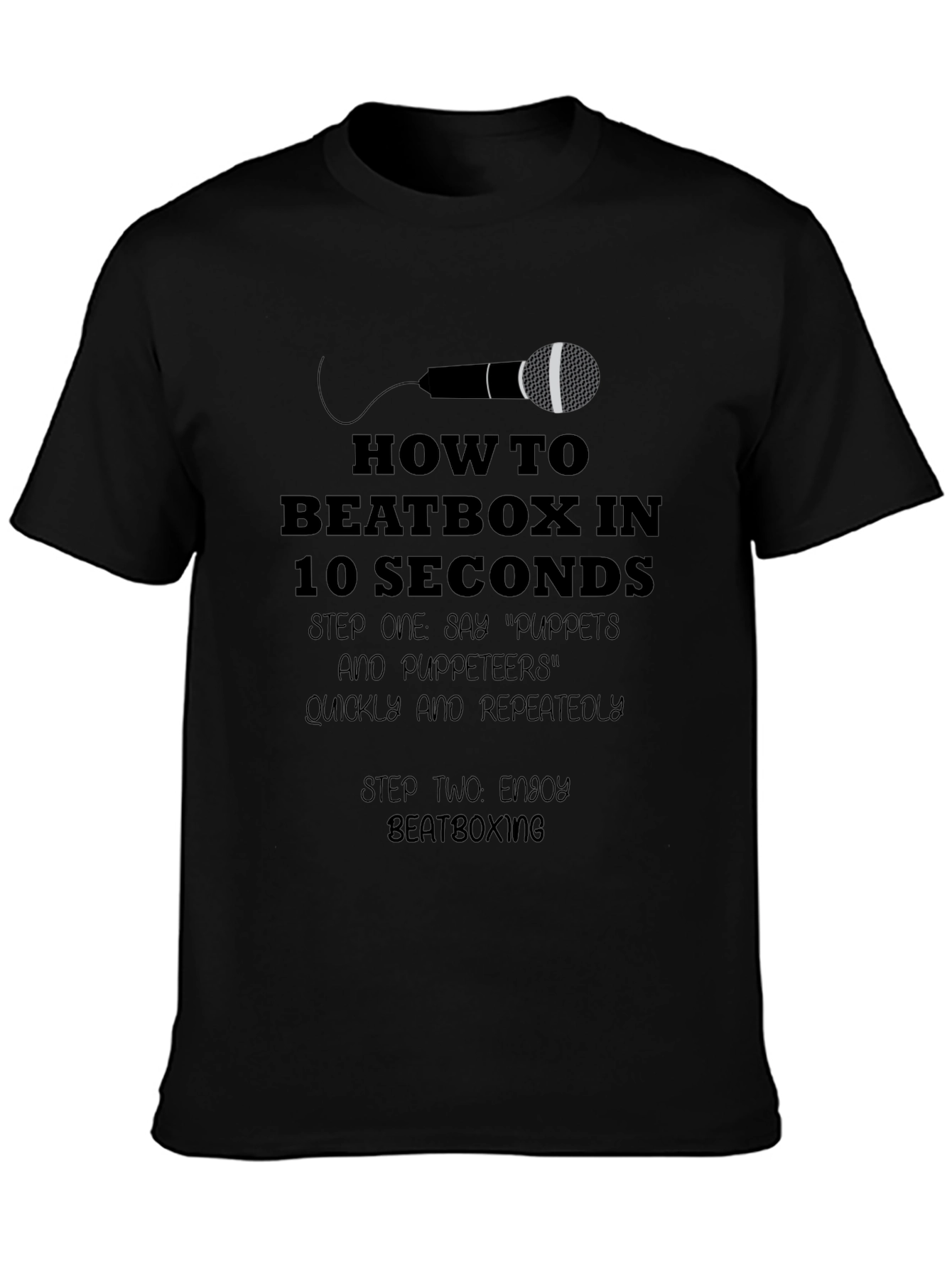 Beatbox in 10 Seconds Graphic T-Shirt