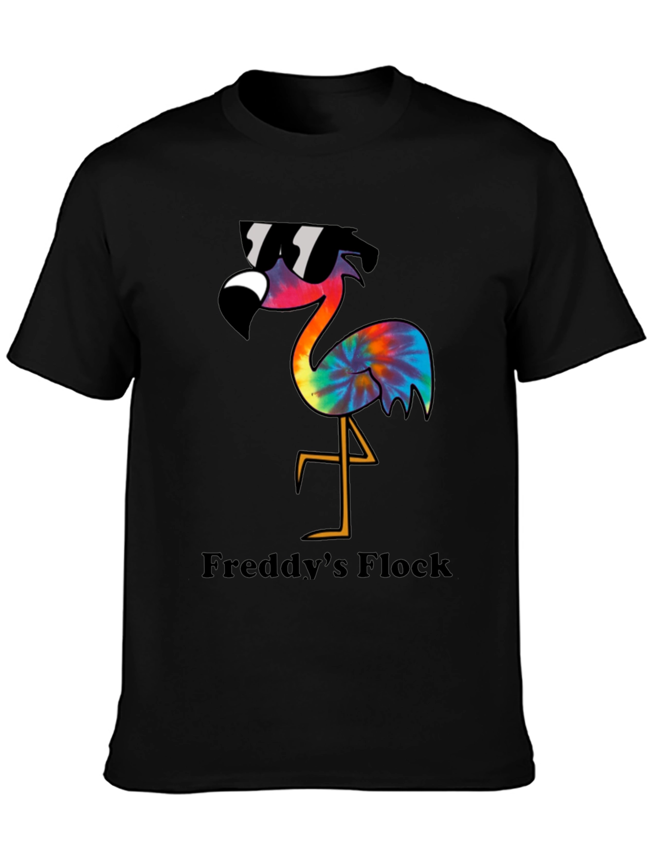 Cool Flamingo Graphic Tee - Freddys Flock