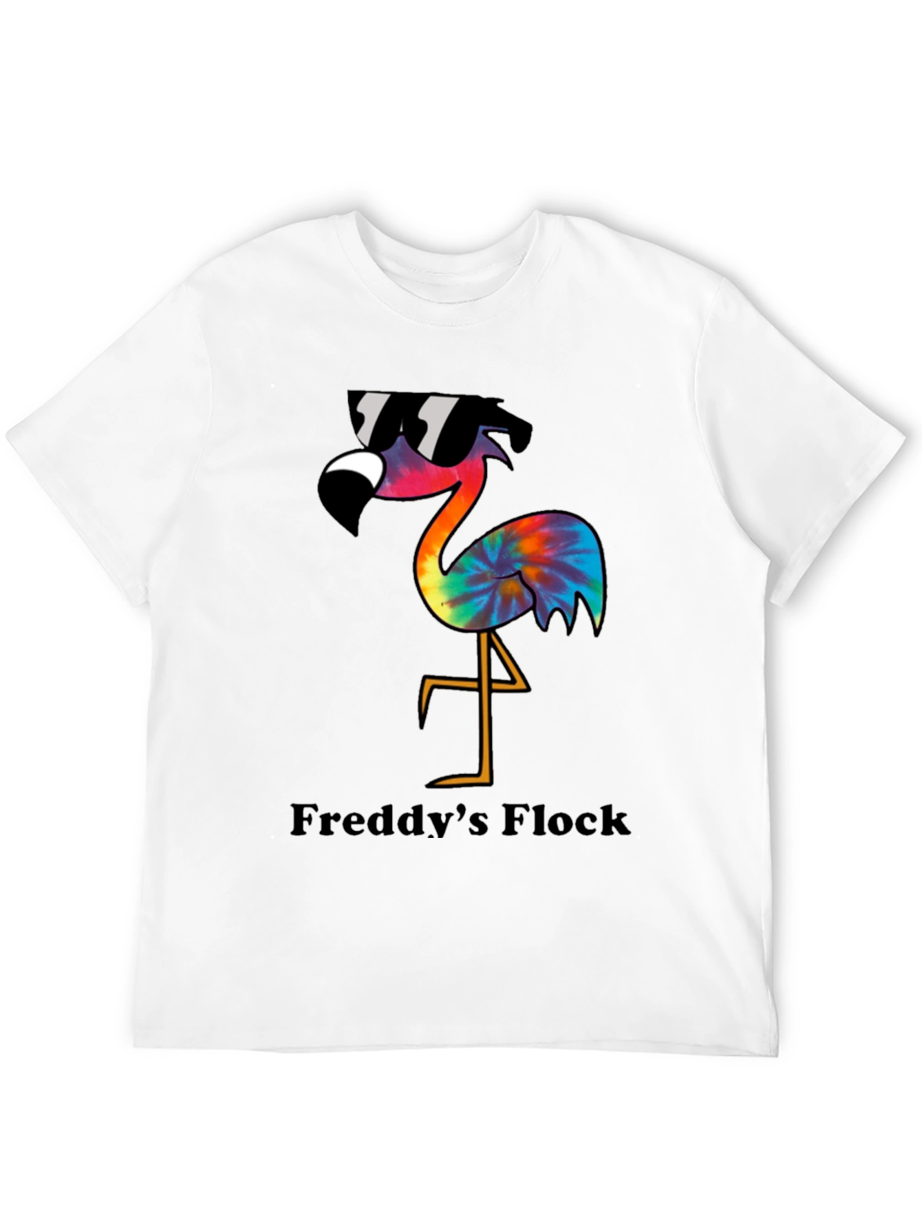 Cool Flamingo Graphic Tee - Freddys Flock