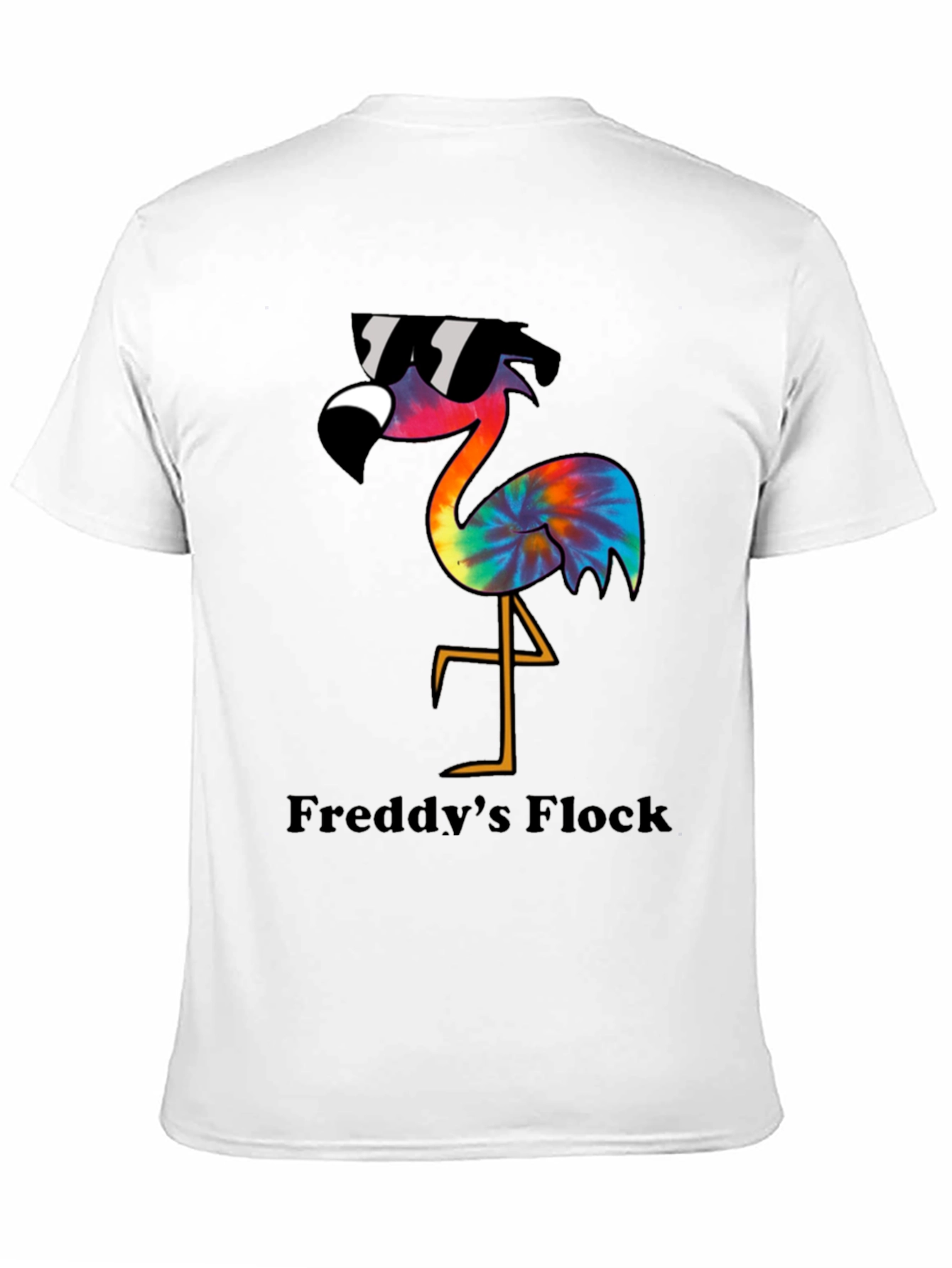 Cool Flamingo Graphic Tee - Freddys Flock