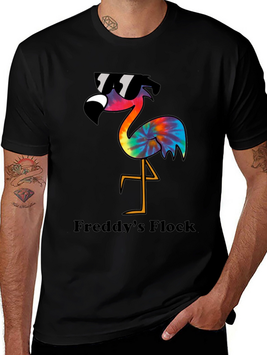 Cool Flamingo Graphic Tee - Freddys Flock