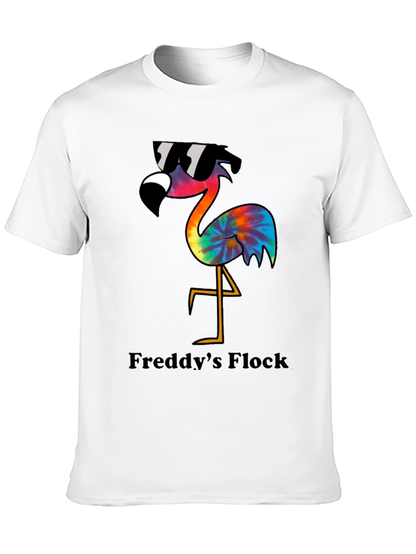 Cool Flamingo Graphic Tee - Freddys Flock