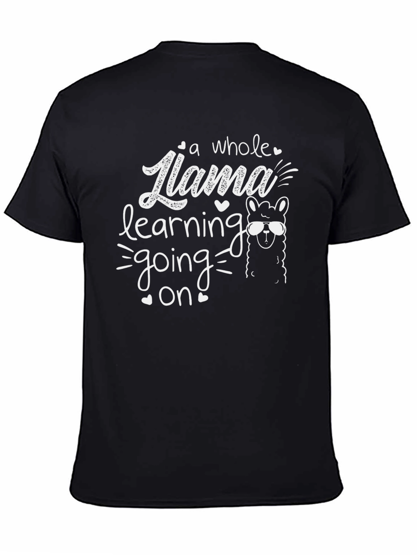 Llama Learning Graphic Tee