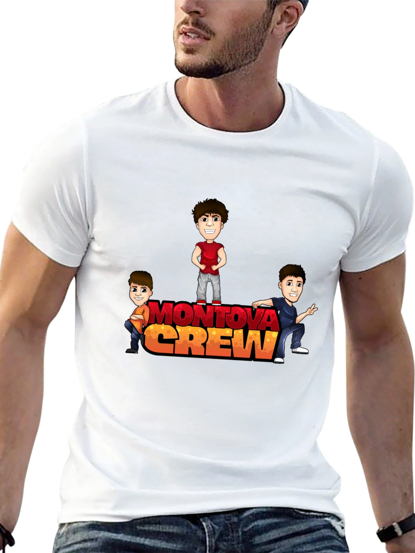 Montova Crew Cartoon T-Shirt