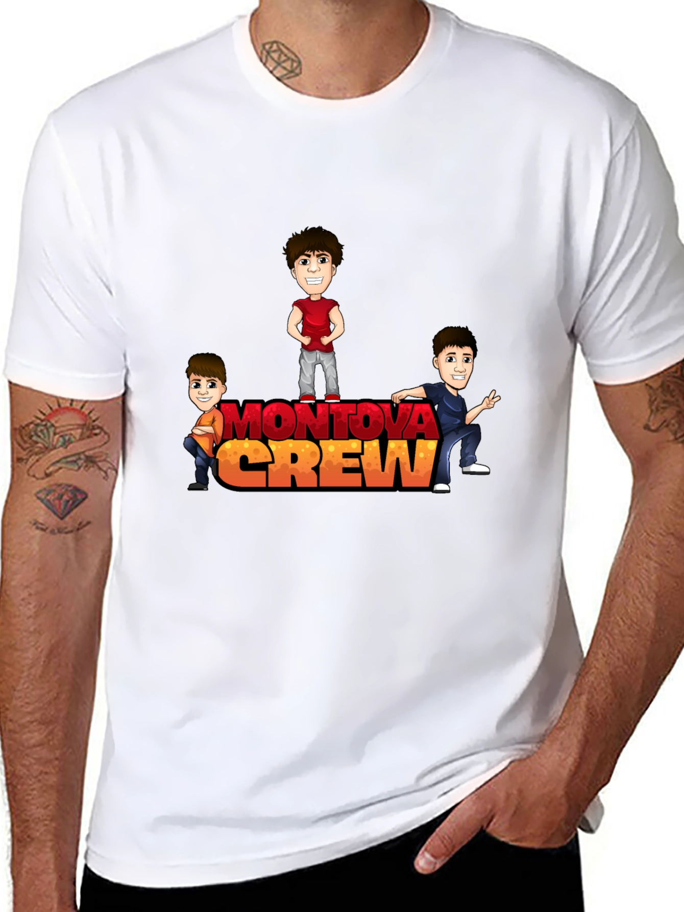 Montova Crew Cartoon T-Shirt
