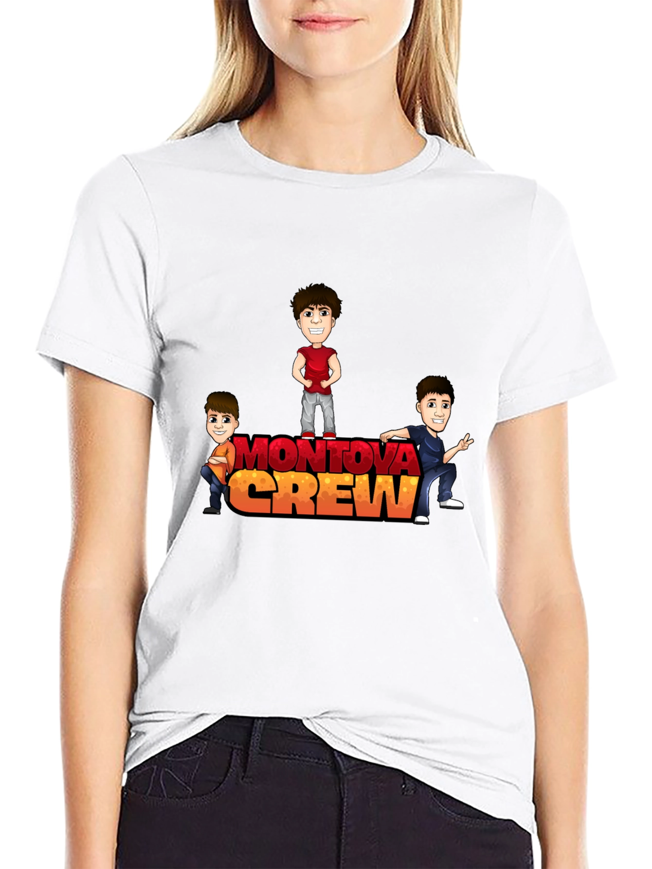 Montova Crew Cartoon T-Shirt