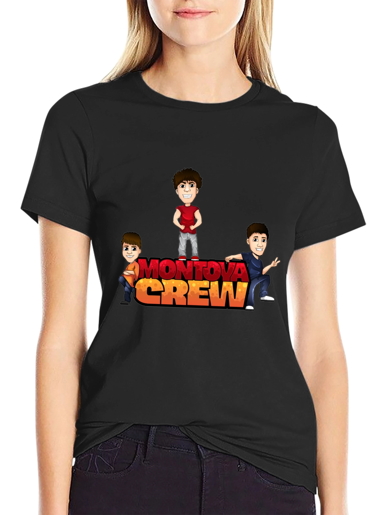 Montova Crew Cartoon T-Shirt
