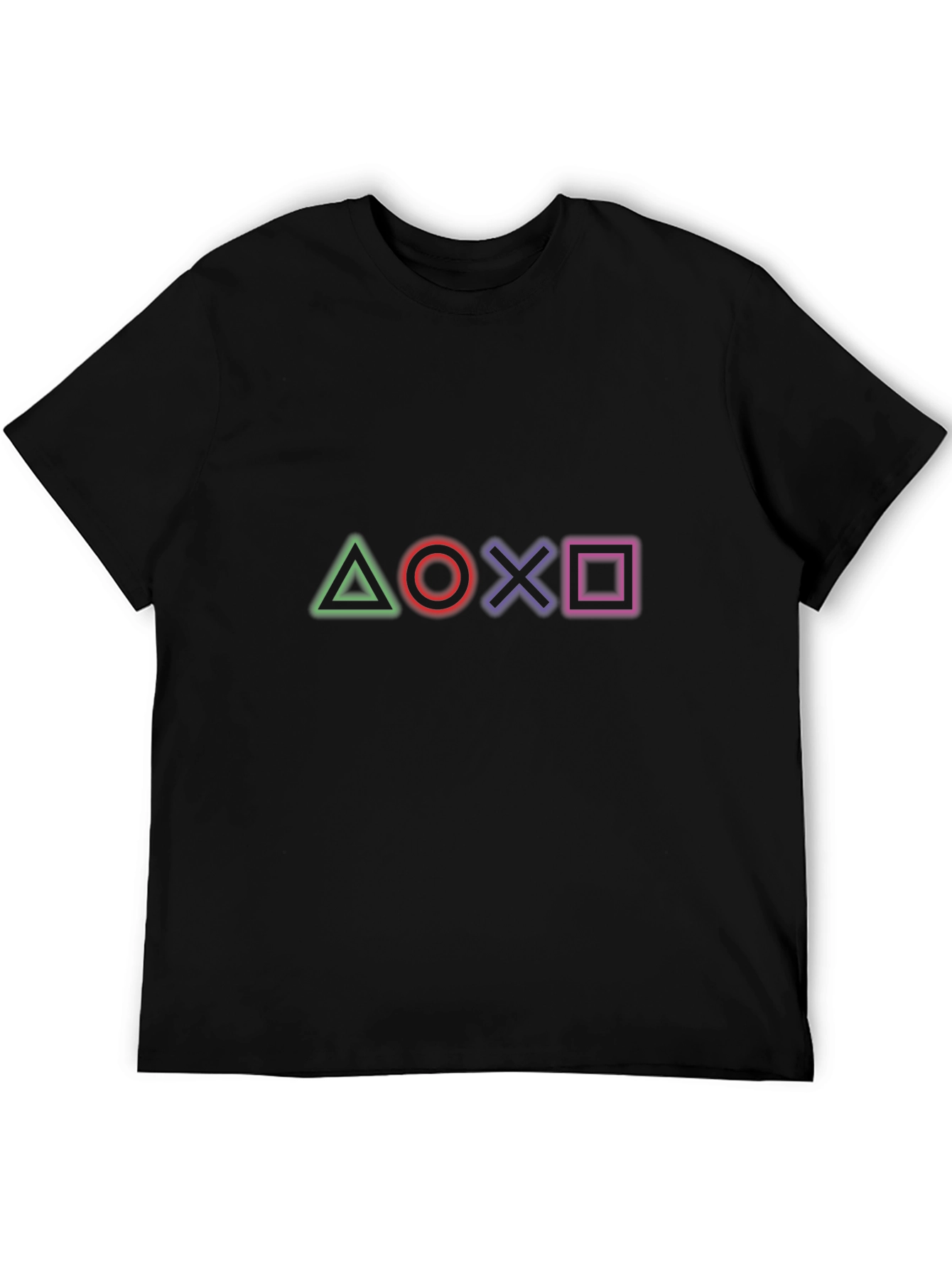 Playstation Symbol T-Shirt - Gaming Tee