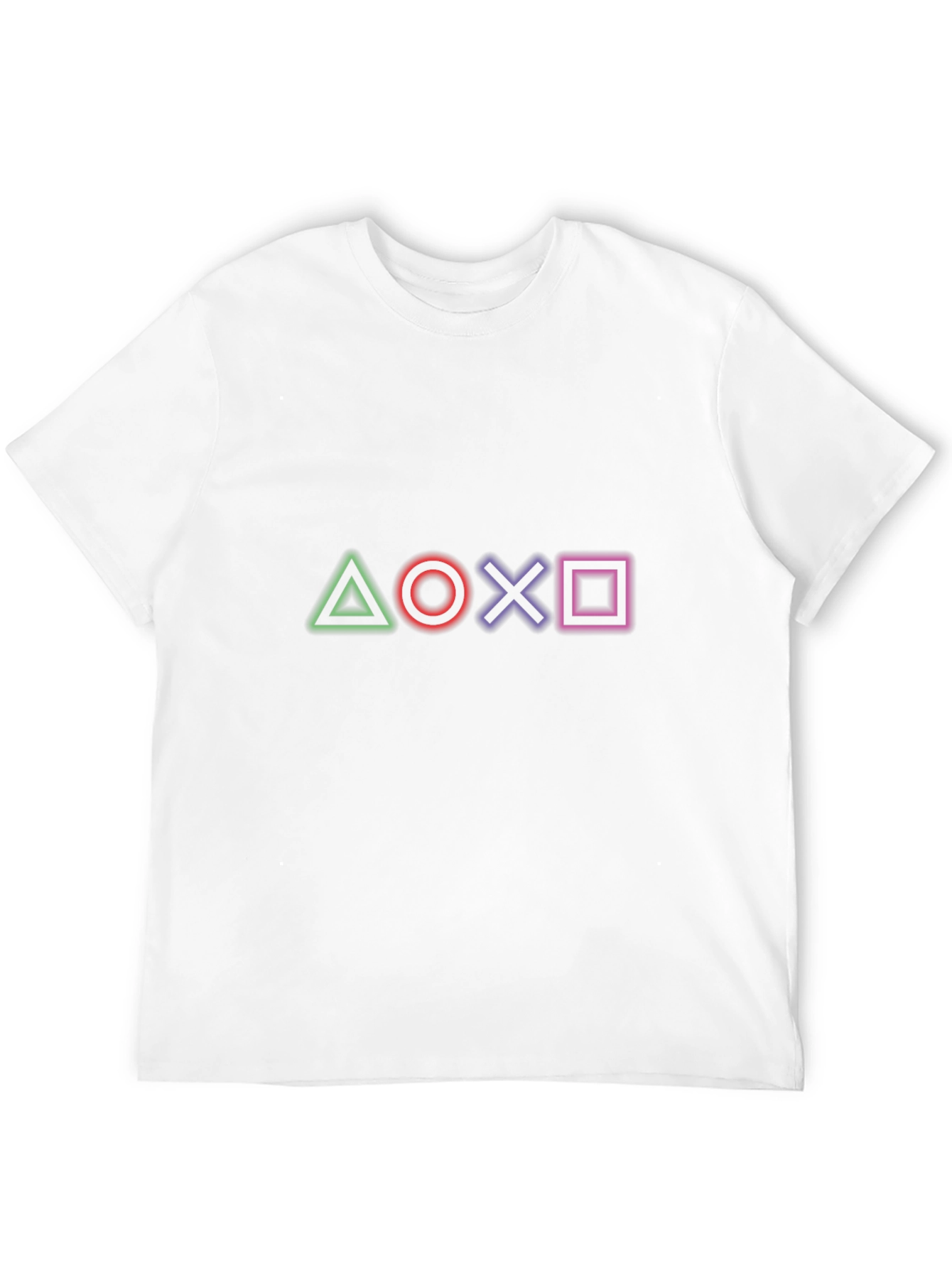 Playstation Symbol T-Shirt - Gaming Tee