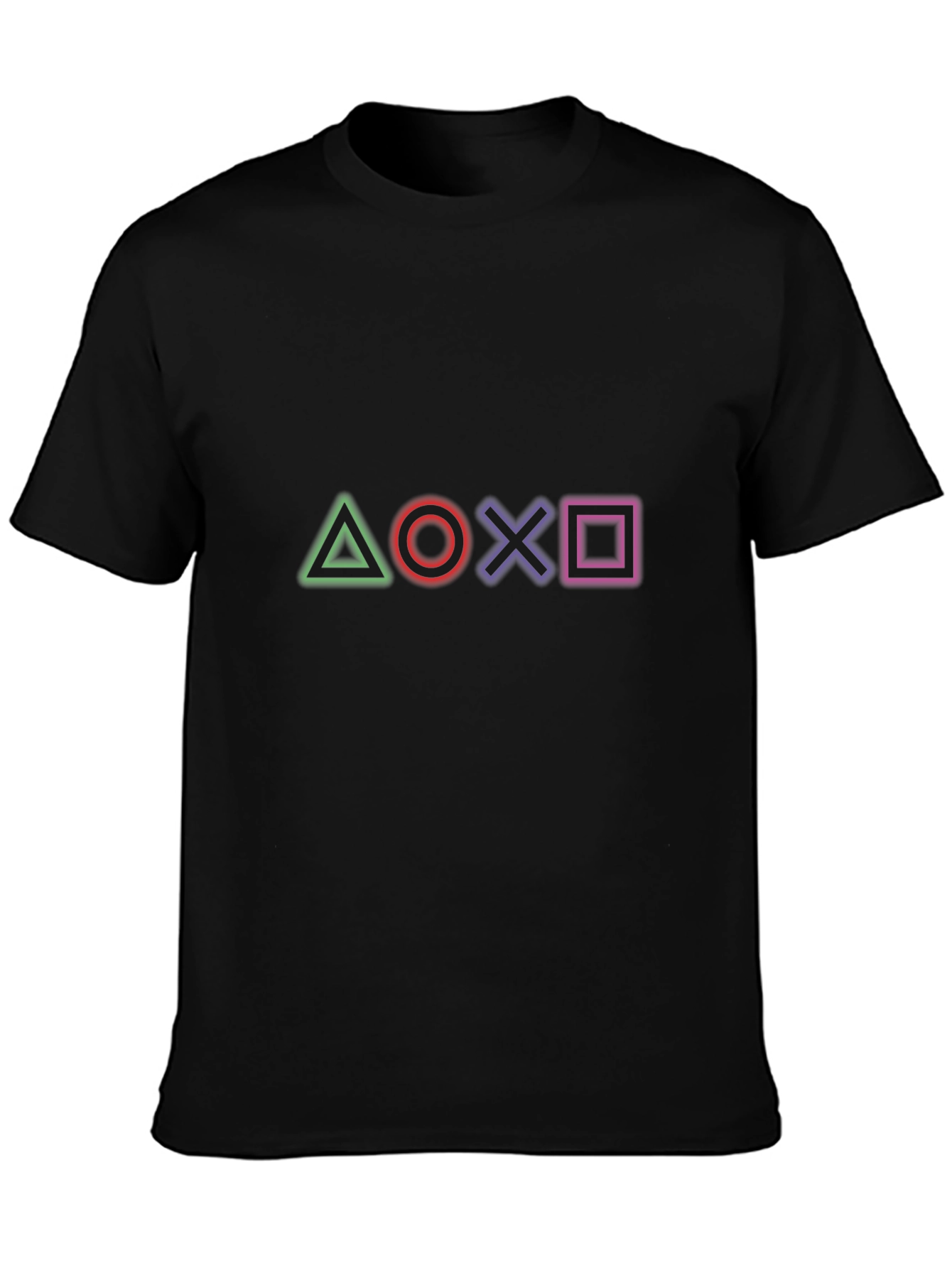 Playstation Symbol T-Shirt - Gaming Tee