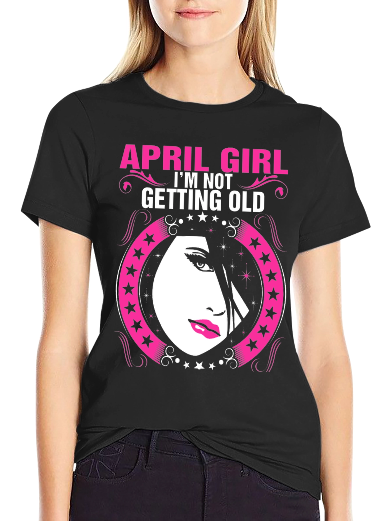 April Girl T-Shirt - Birthday Gift