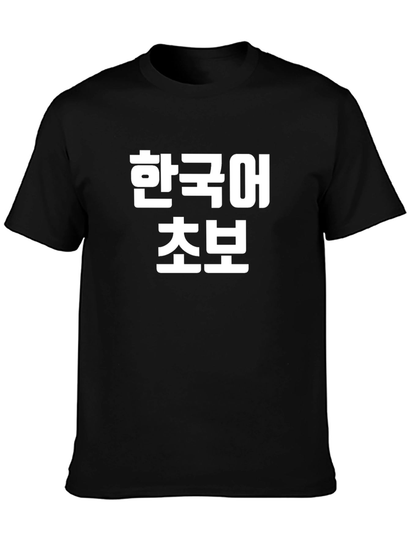 Korean Language Beginner T-Shirt - Black