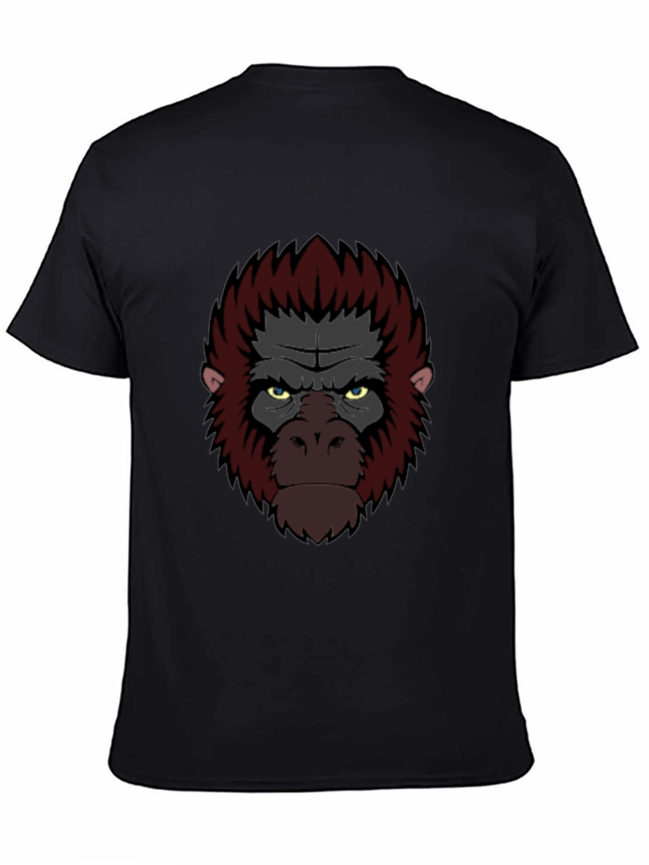 Cool Gorilla Graphic Tee - Black Cotton T-Shirt