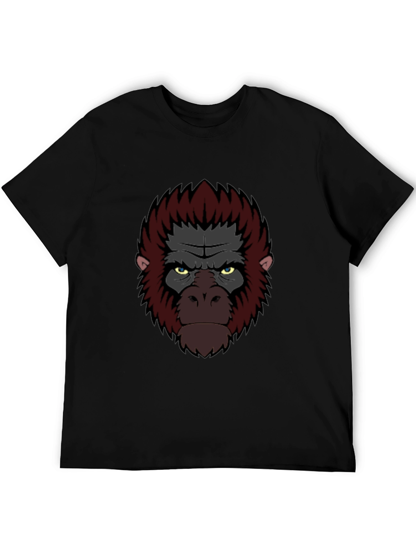 Cool Gorilla Graphic Tee - Black Cotton T-Shirt