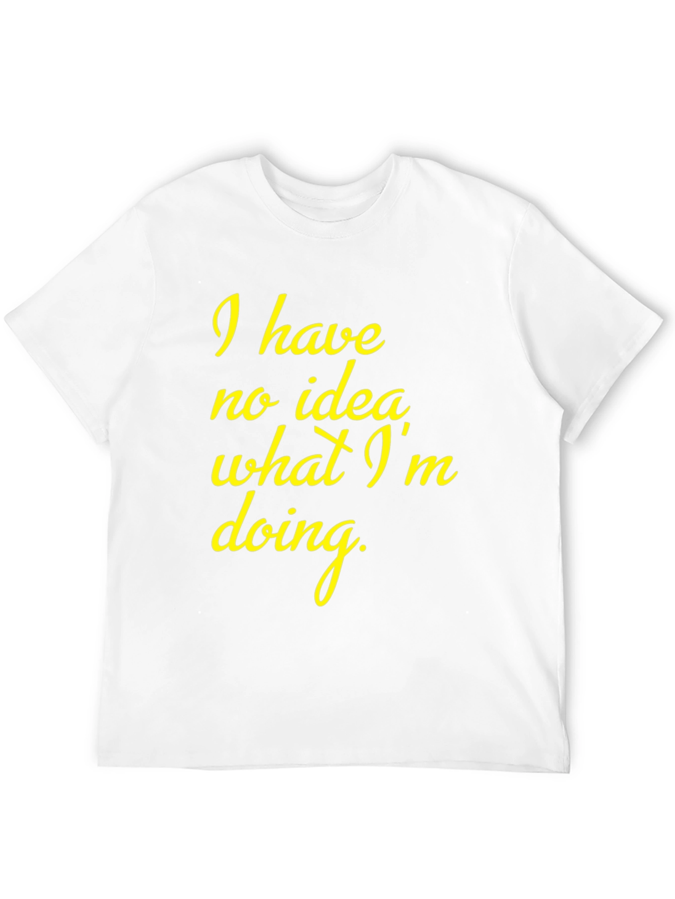 Funny No Idea Graphic T-Shirt