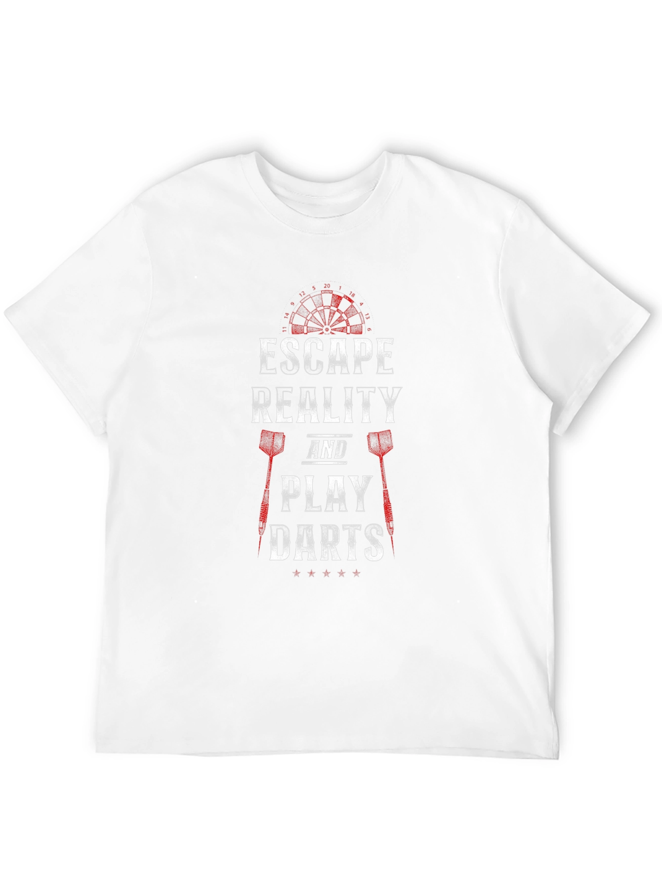 Escape Reality Dart T-Shirt - Play Darts Graphic Tee