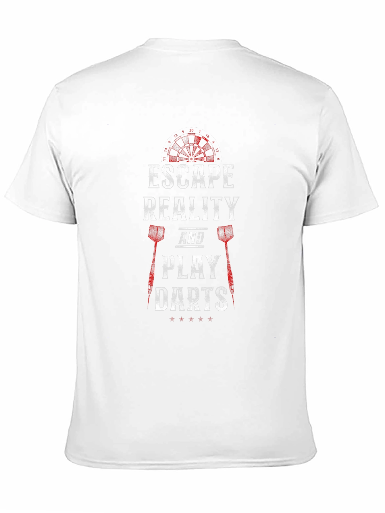Escape Reality Dart T-Shirt - Play Darts Graphic Tee