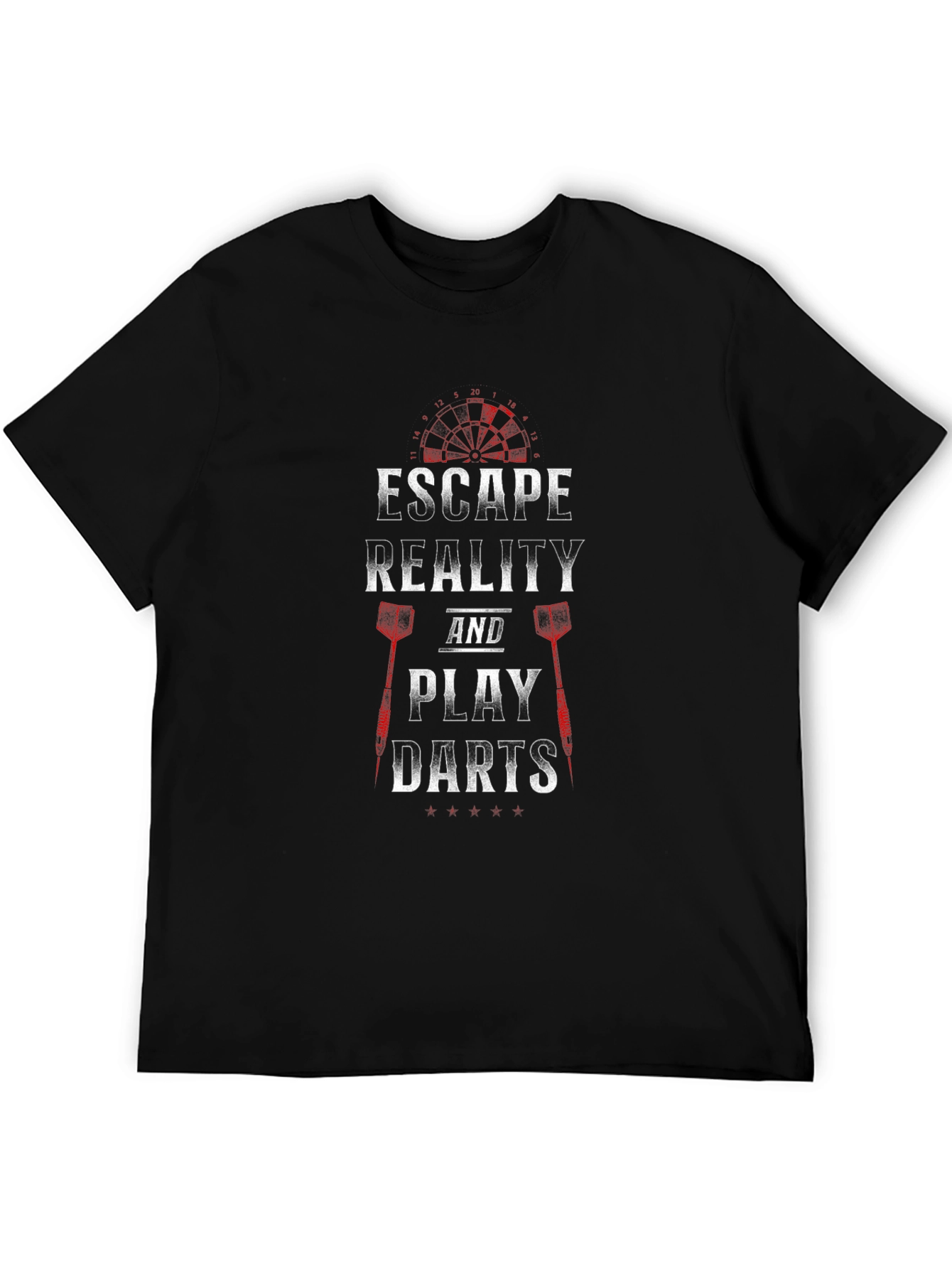 Escape Reality Dart T-Shirt - Play Darts Graphic Tee