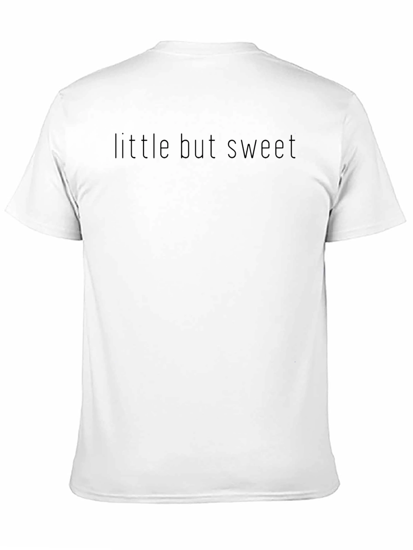 Little But Sweet Black Tee - Casual Comfort