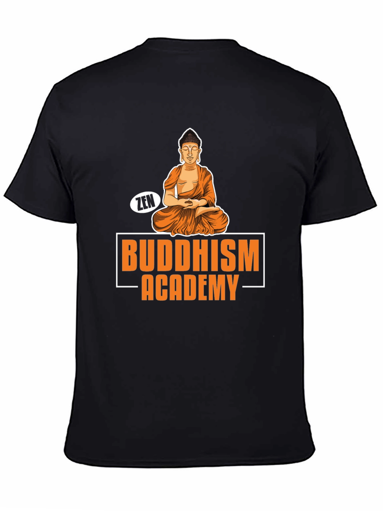Buddhism Academy Zen Graphic T-Shirt