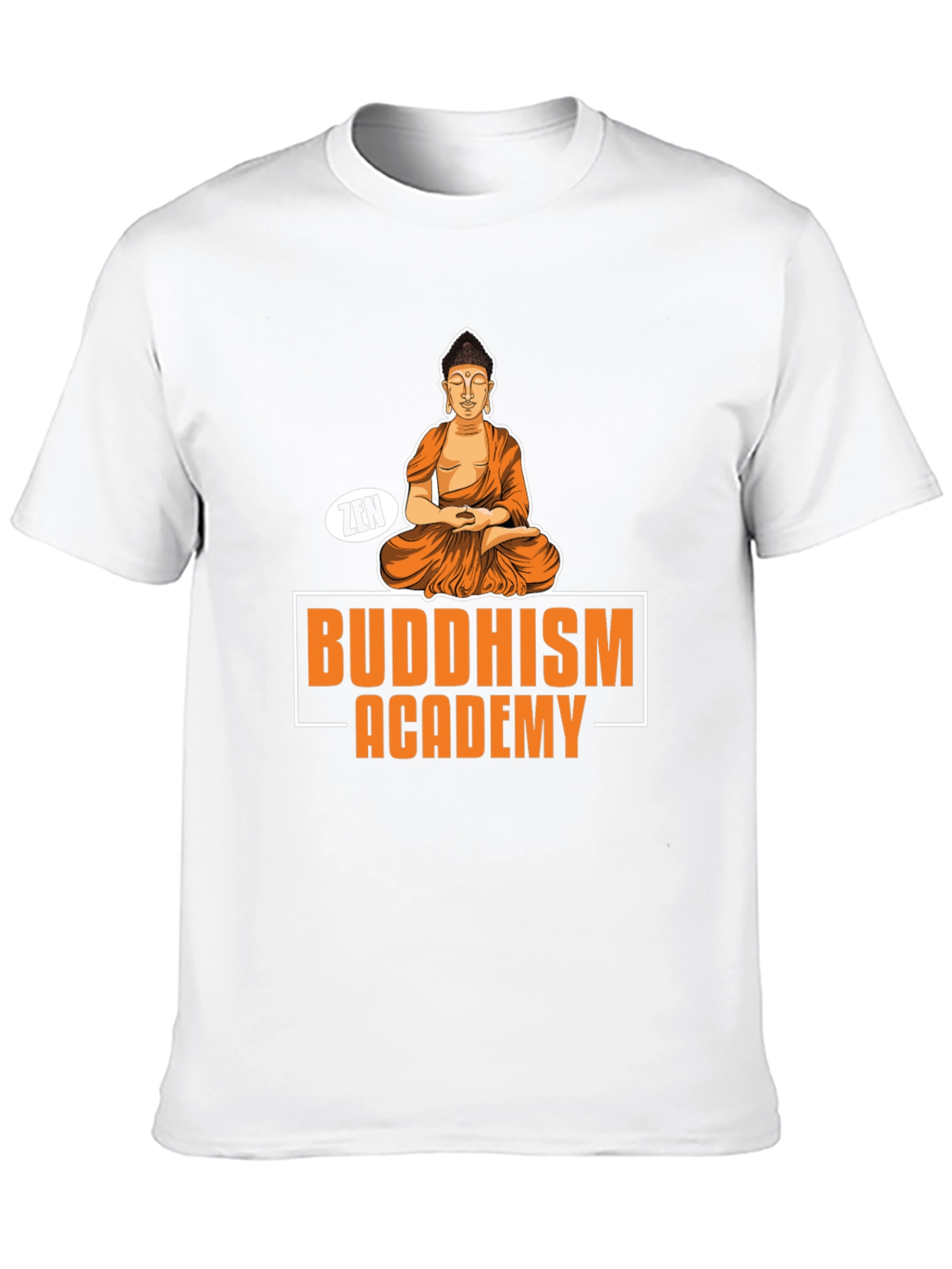 Buddhism Academy Zen Graphic T-Shirt