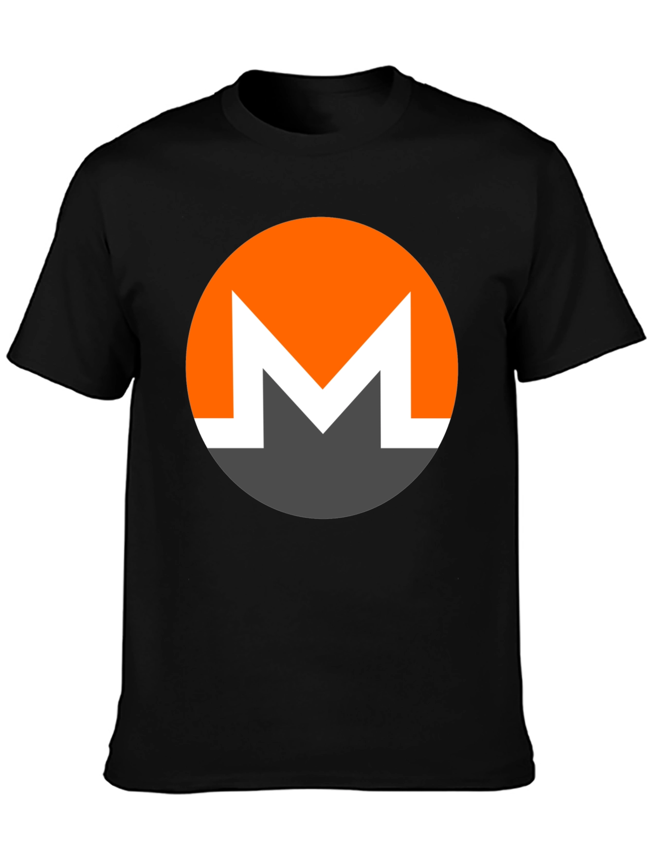 Monero XMR Crypto T-Shirt - Black Graphic Tee
