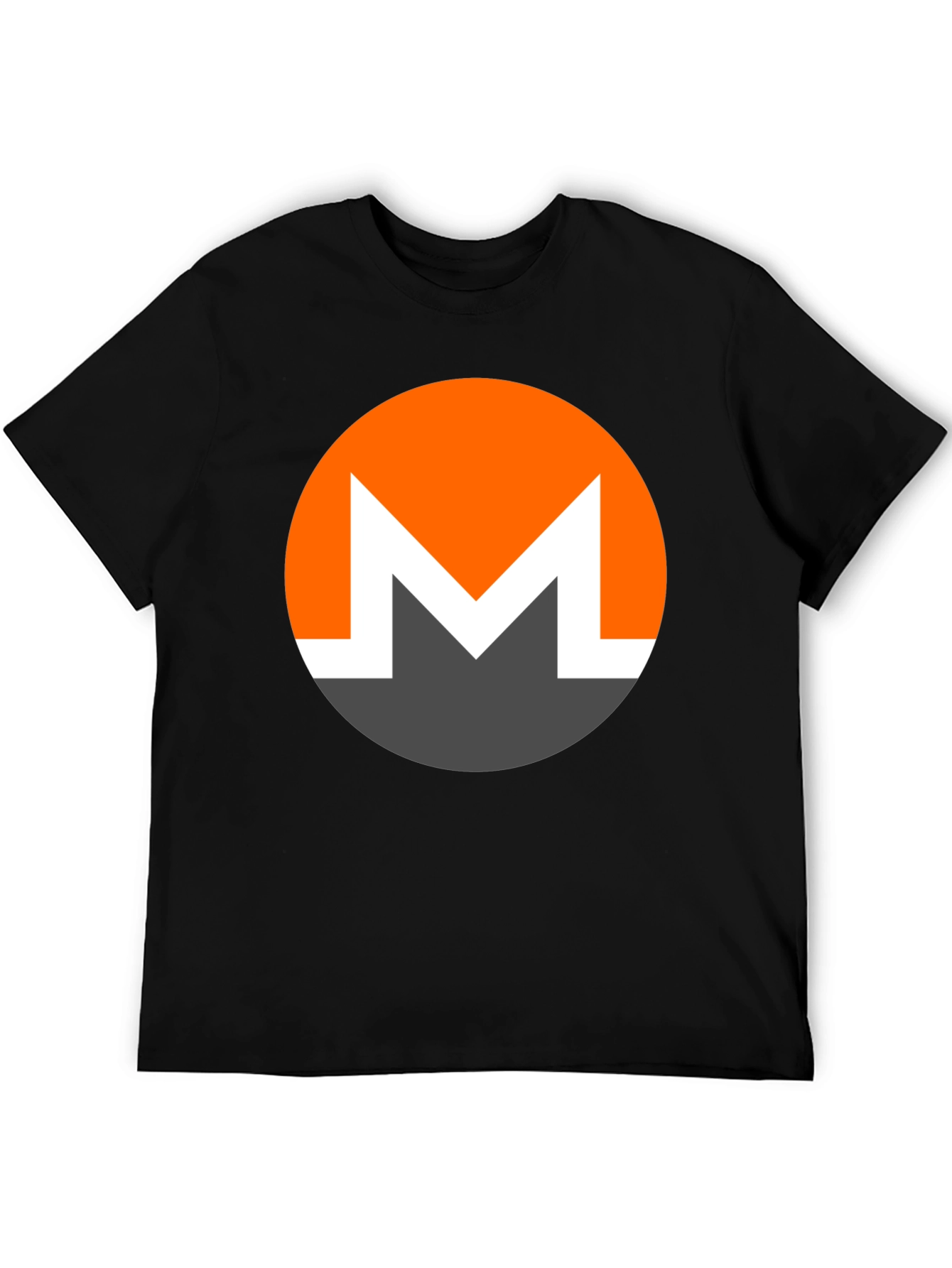 Monero XMR Crypto T-Shirt - Black Graphic Tee