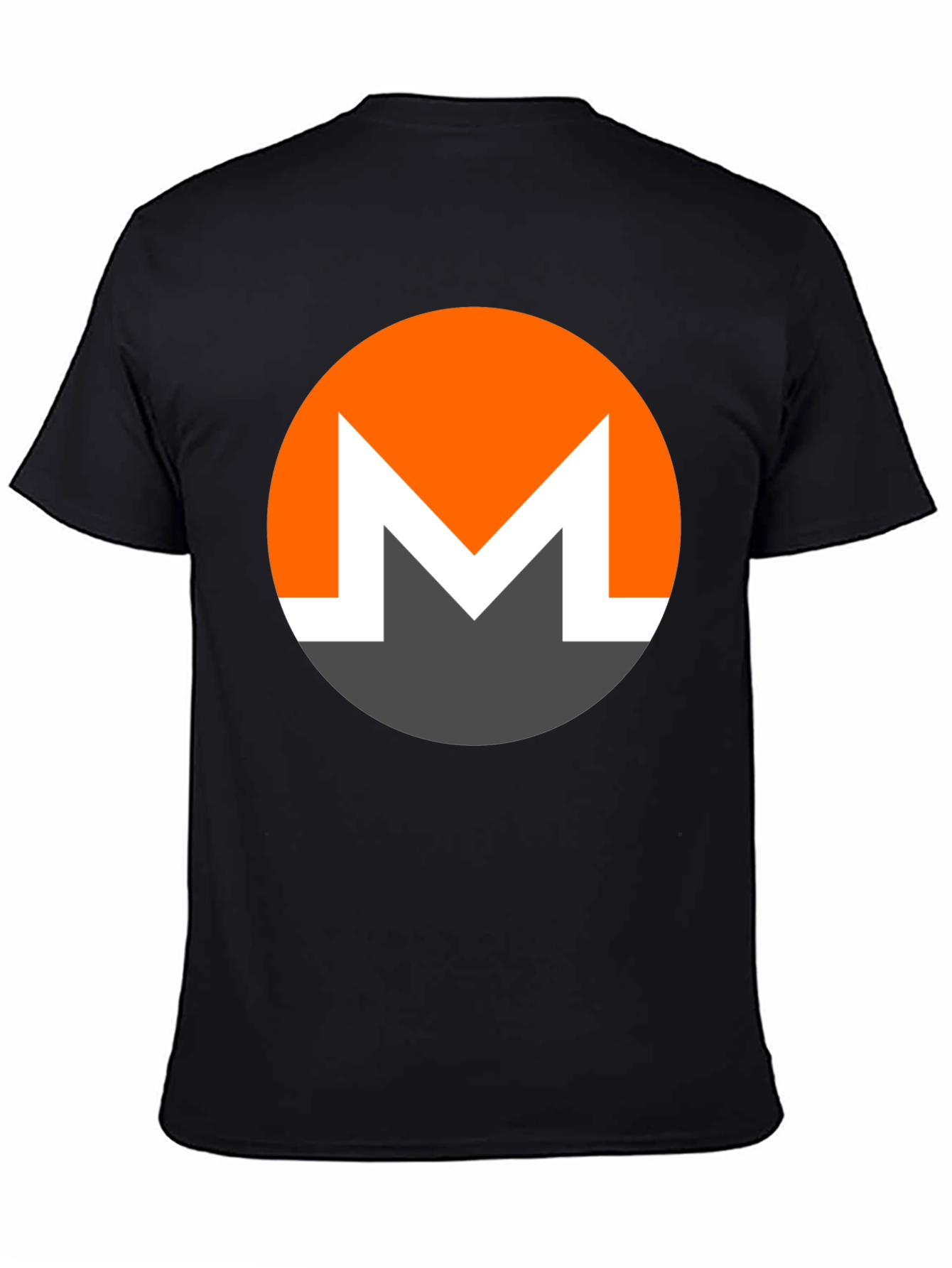 Monero XMR Crypto T-Shirt - Black Graphic Tee