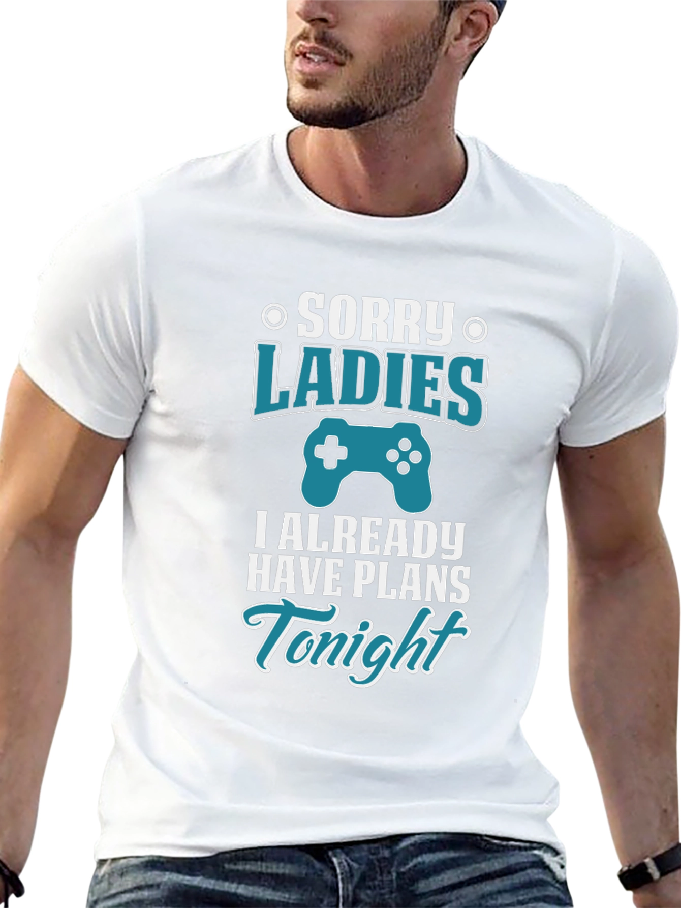Sorry Ladies I Have Plans Tonight Gamer T-Shirt