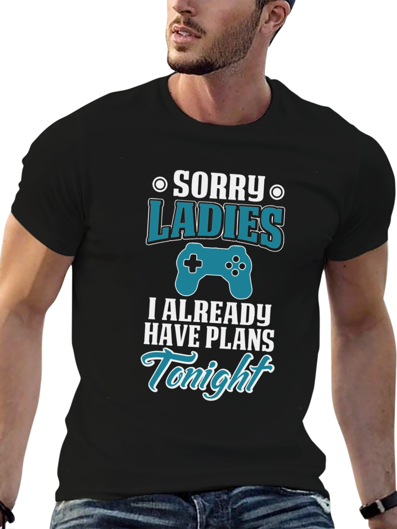 Sorry Ladies I Have Plans Tonight Gamer T-Shirt