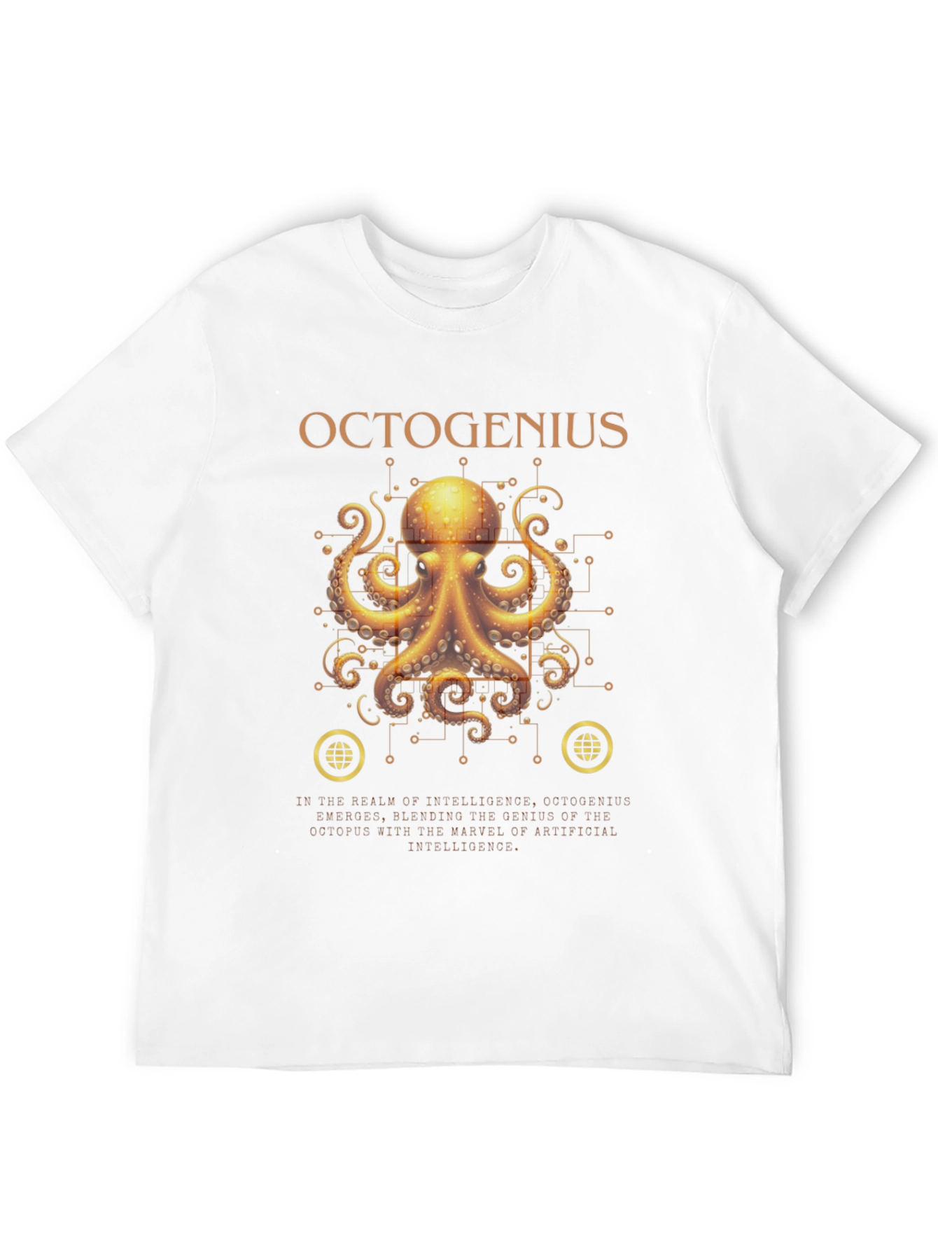 OctoGenius Graphic T-Shirt - Tech Octopus