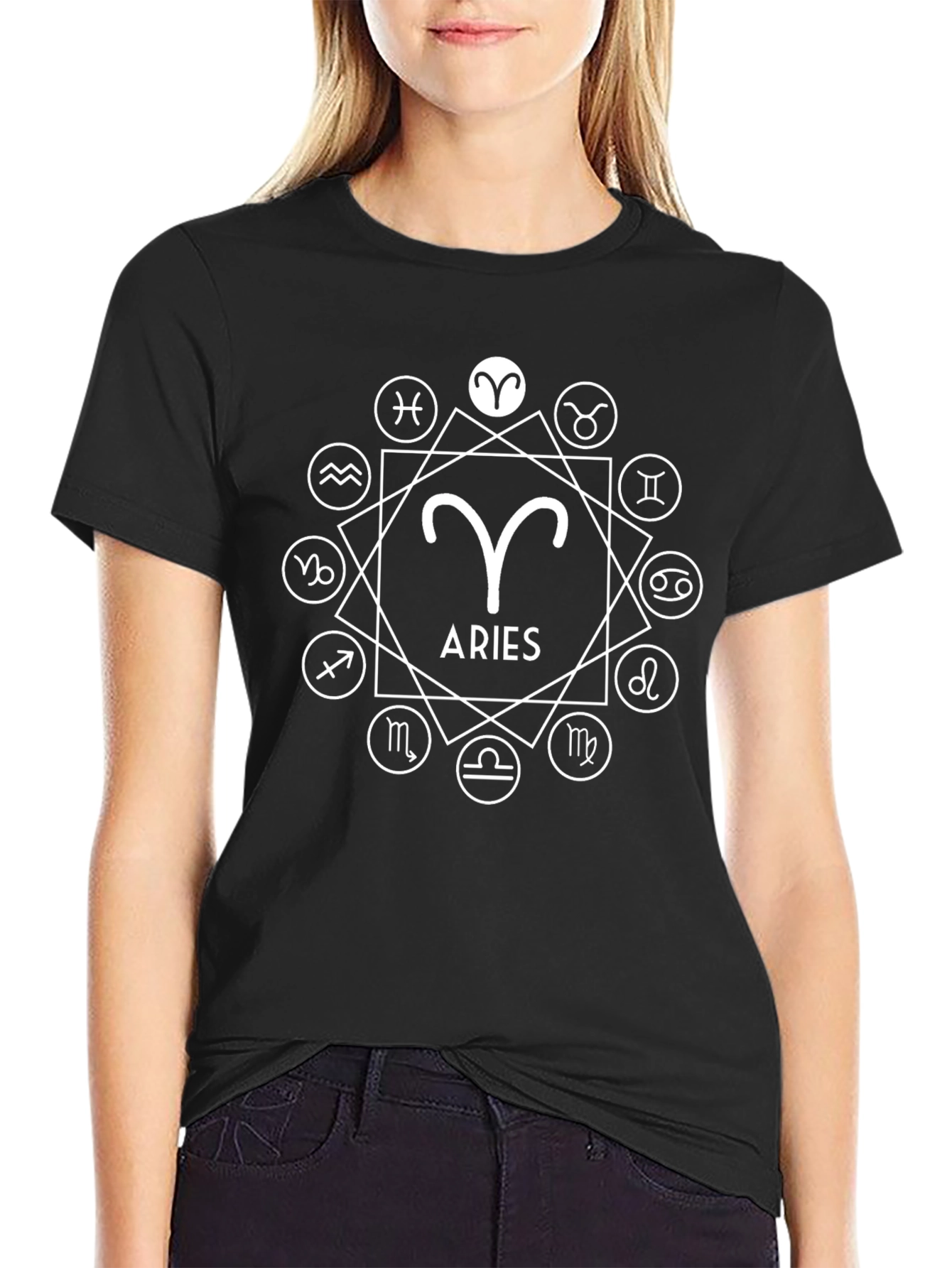 Aries Zodiac Sign T-Shirt