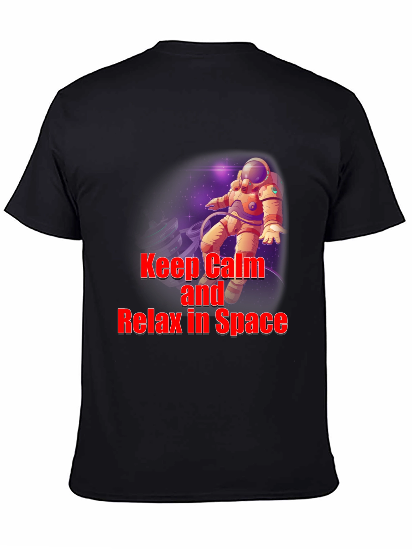Keep Calm Astronaut T-Shirt - Space Design