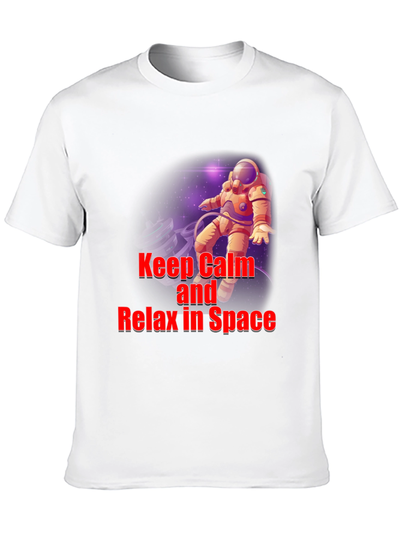 Keep Calm Astronaut T-Shirt - Space Design