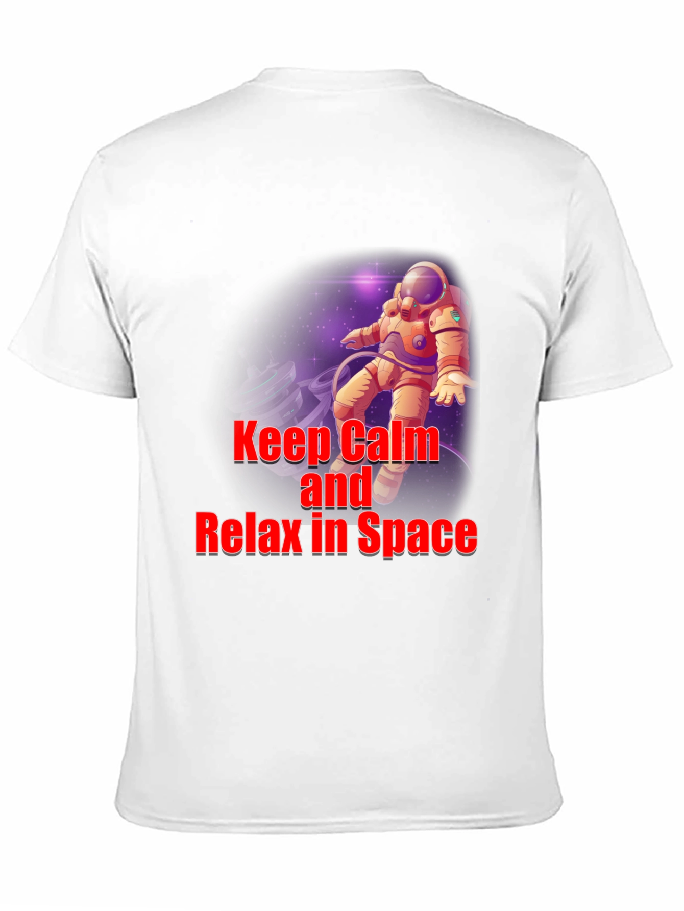 Keep Calm Astronaut T-Shirt - Space Design