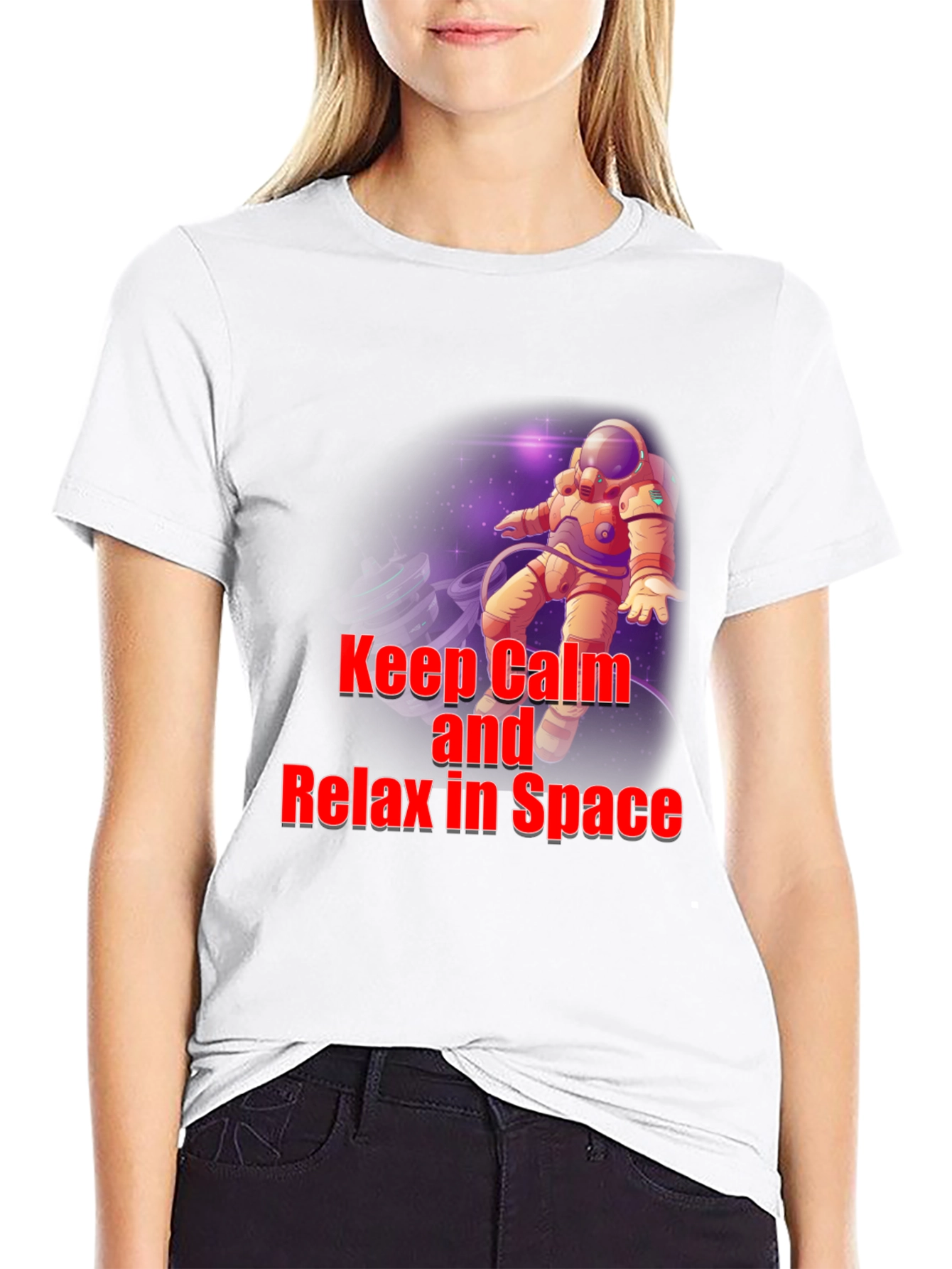Keep Calm Astronaut T-Shirt - Space Design