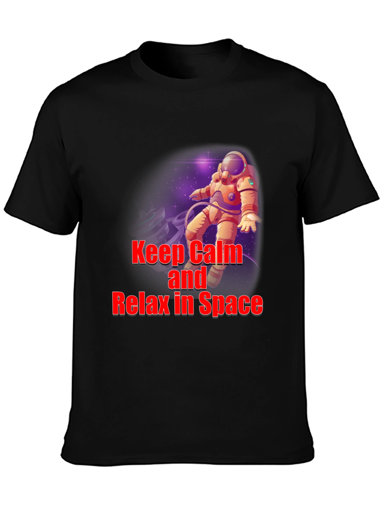 Keep Calm Astronaut T-Shirt - Space Design