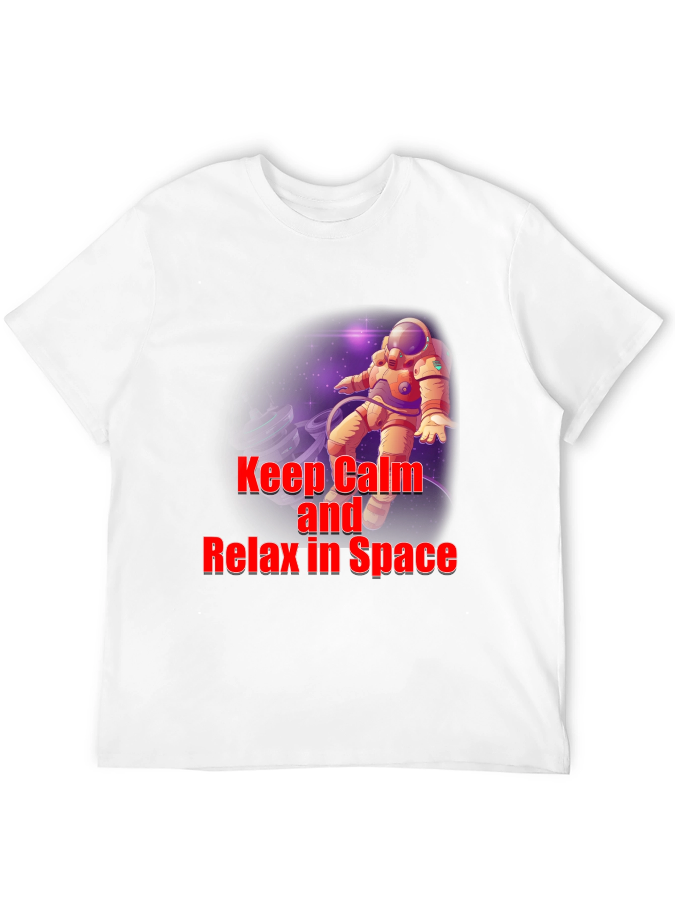 Keep Calm Astronaut T-Shirt - Space Design