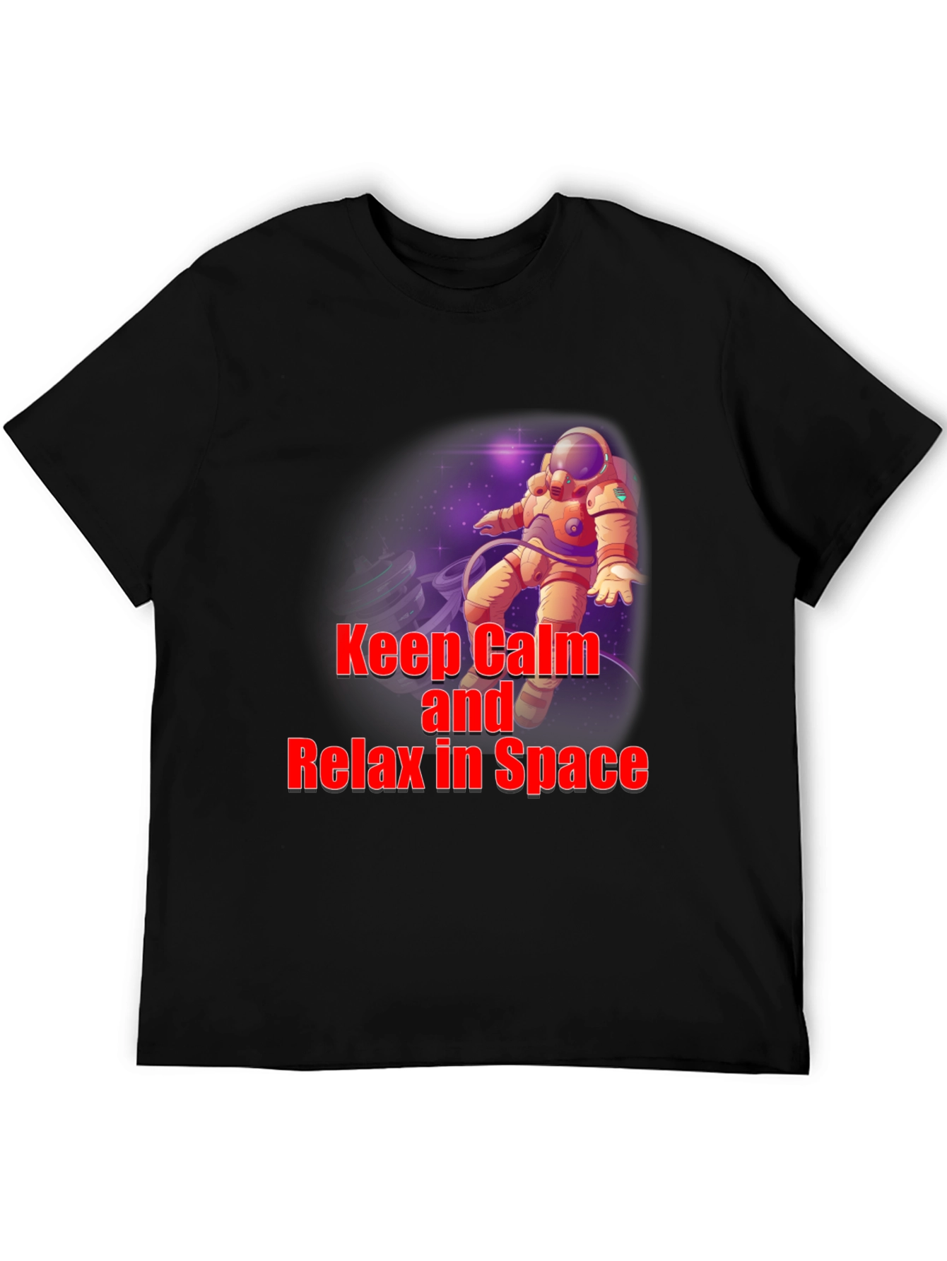 Keep Calm Astronaut T-Shirt - Space Design