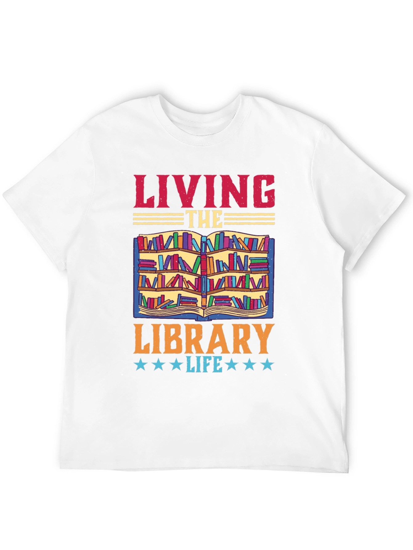 Living The Library Life T-Shirt