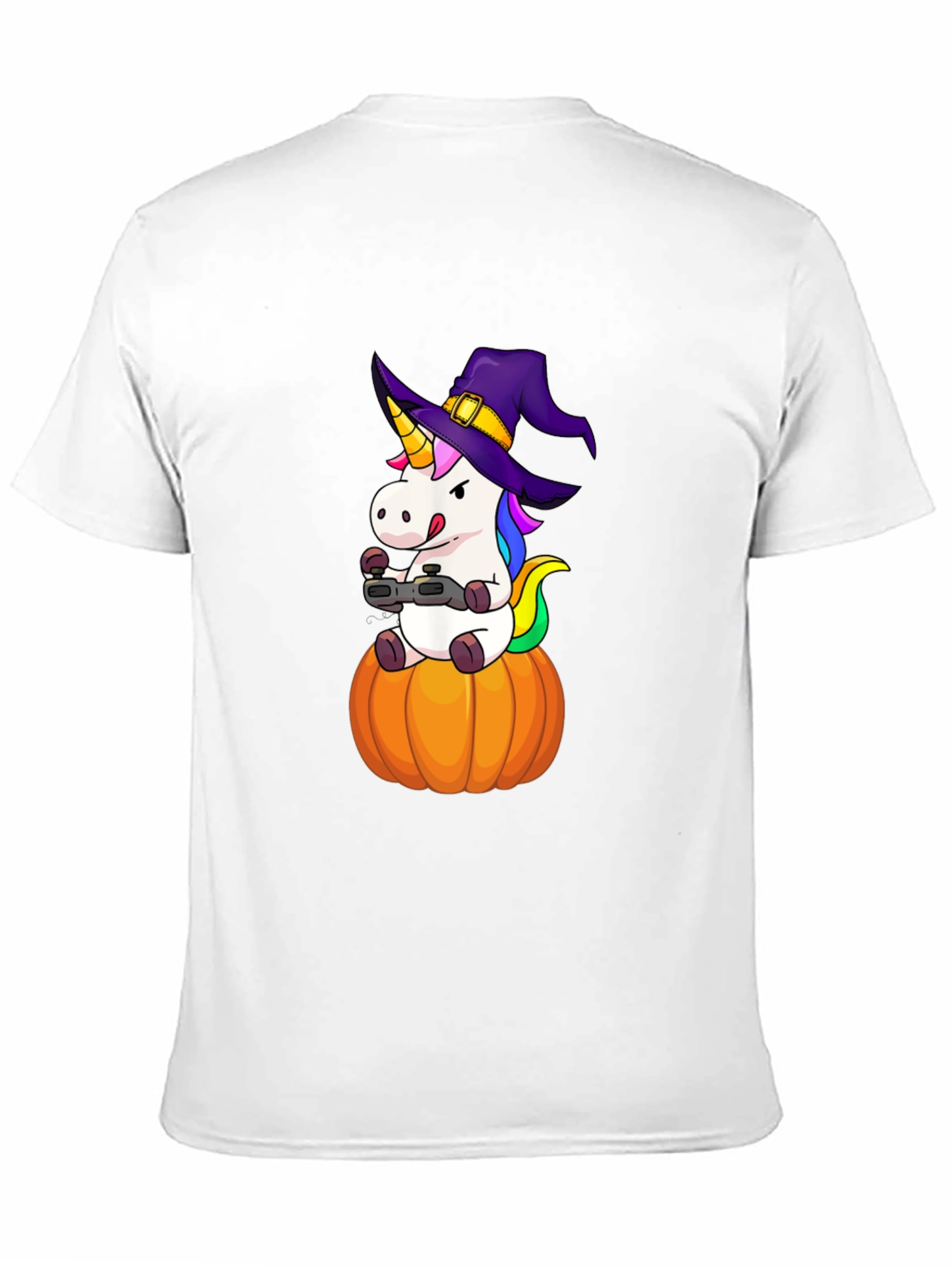 Halloween Unicorn Gamer T-Shirt
