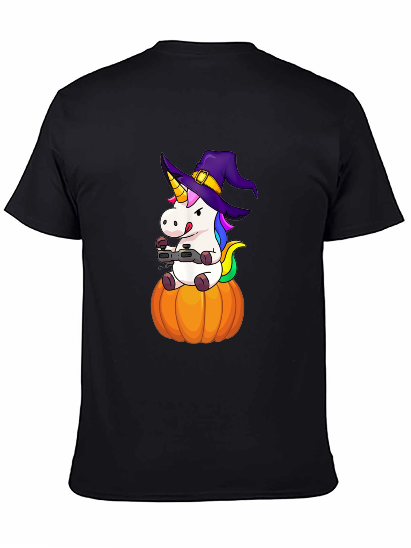 Halloween Unicorn Gamer T-Shirt
