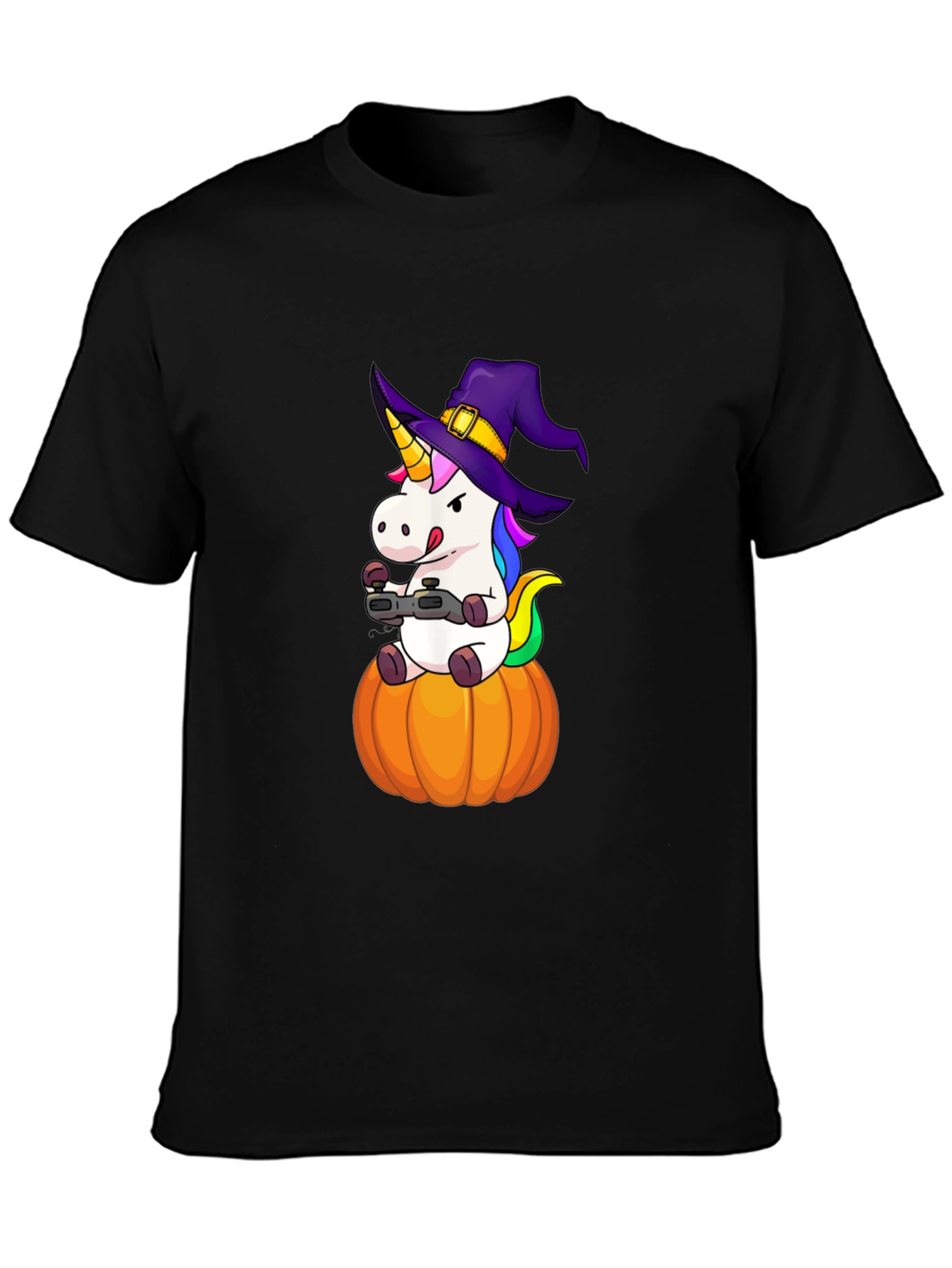 Halloween Unicorn Gamer T-Shirt